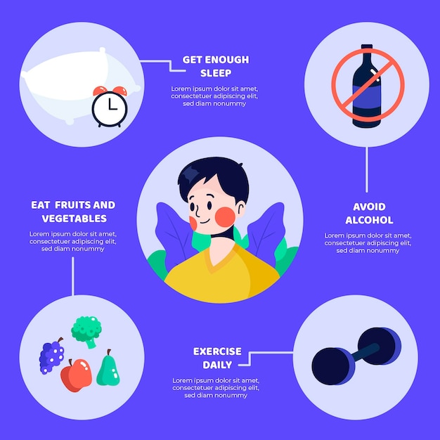 Boost your immune system infographic