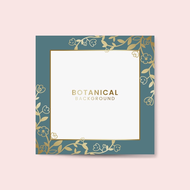 Botanical floral illustration