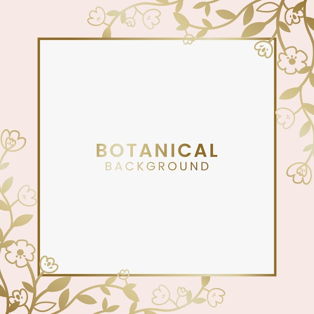 Free vector botanical floral illustration