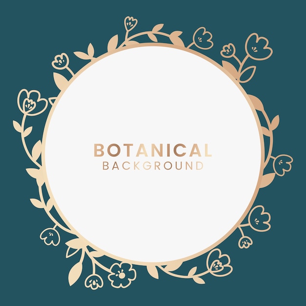 Botanical floral illustration