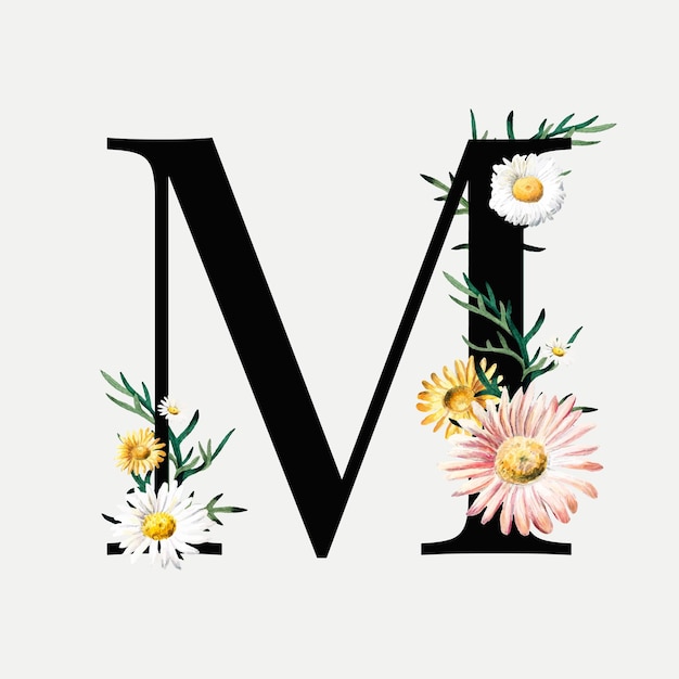 Botanical letter M