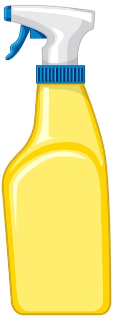 Free vector a bottle of cleaning spay on white background