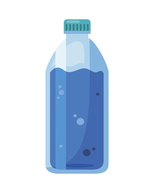 Free Vector bottle gallon with green cap