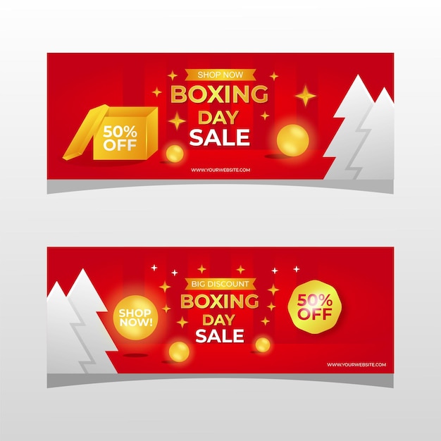 Boxing day sale template