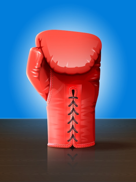 Free vector boxing glove illustration