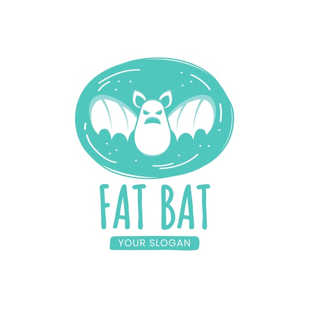 Branding bat logo template