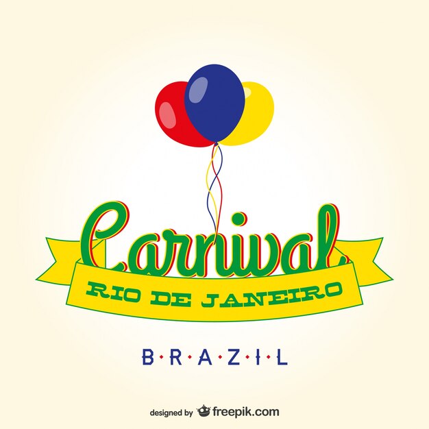 Brazil carnival banner