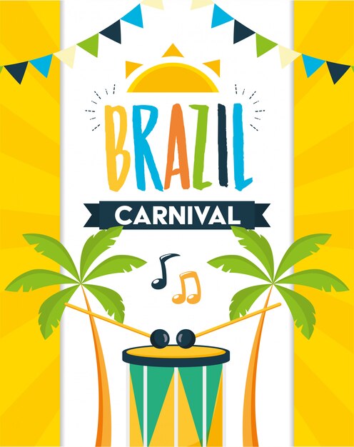 Brazil carnival festival