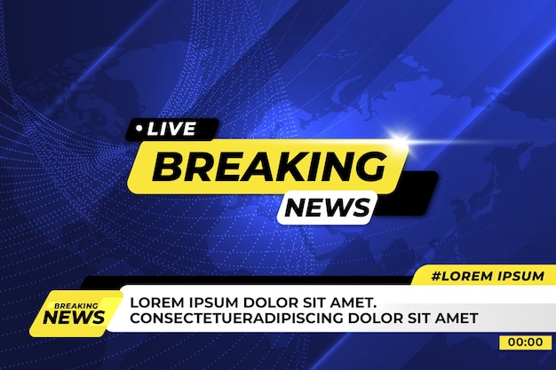 Breaking news live streaming