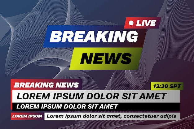 Breaking news stream