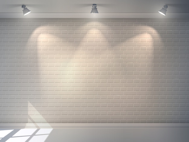 Free vector brick wall realistic