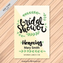 Bridal shower thank you cards