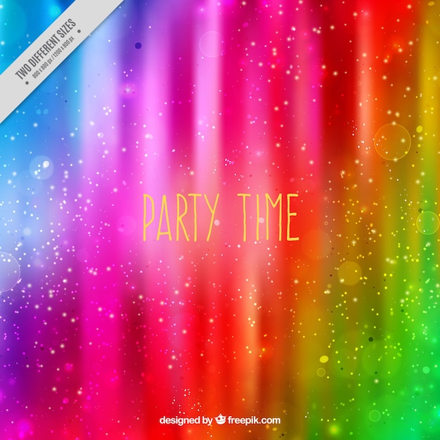 Bright colorful party background