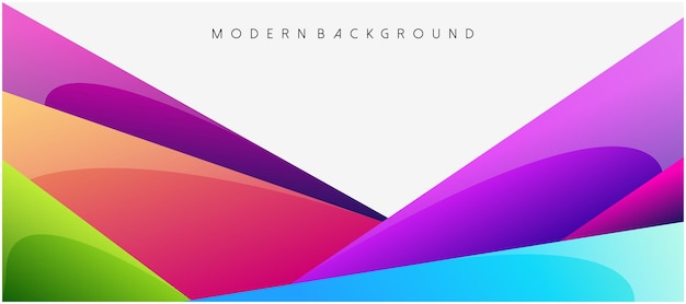 Bright gradient background in colorful