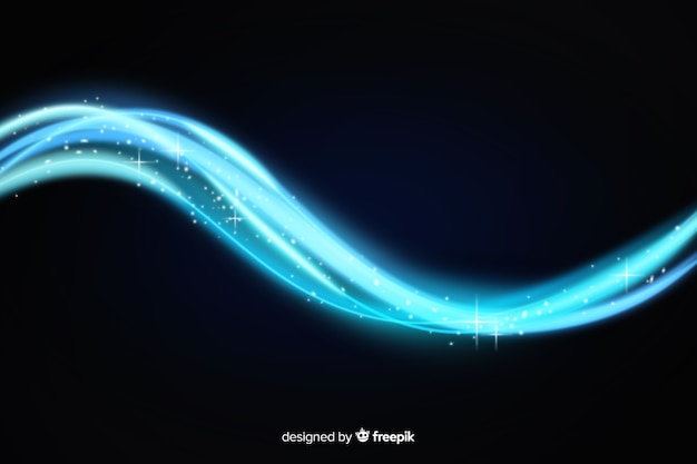 Bright light wave effect