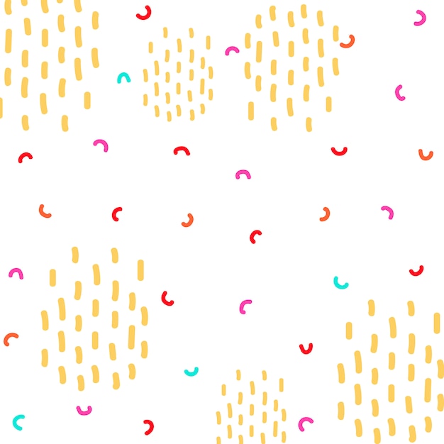 Bright playfully patterned background