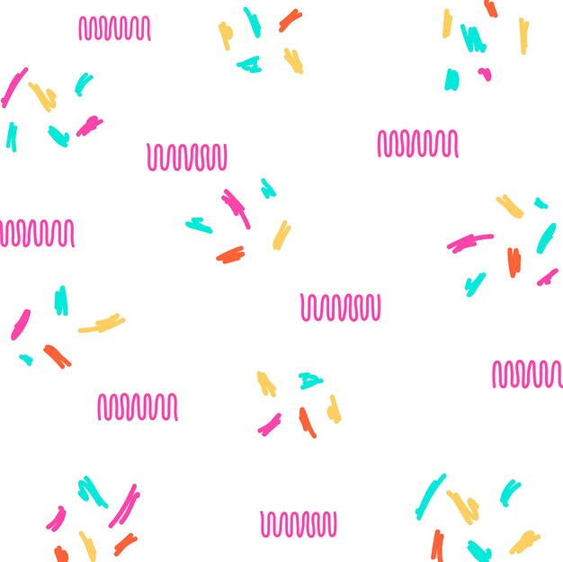 Bright playfully patterned background