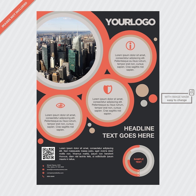 Brochure template design