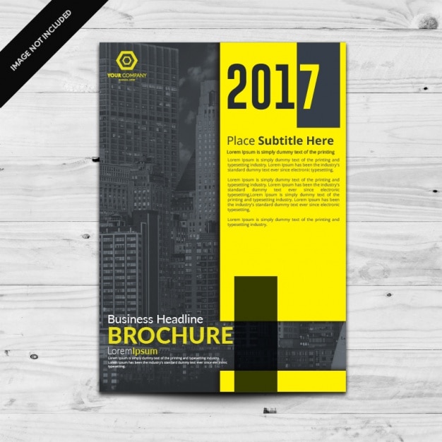 Brochure template design