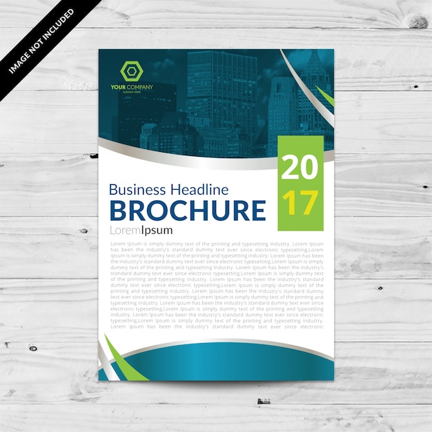 Brochure template design