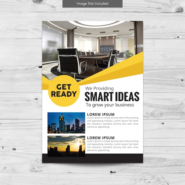 Brochure template design