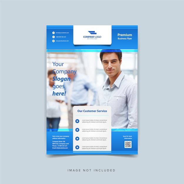 Brochure template design