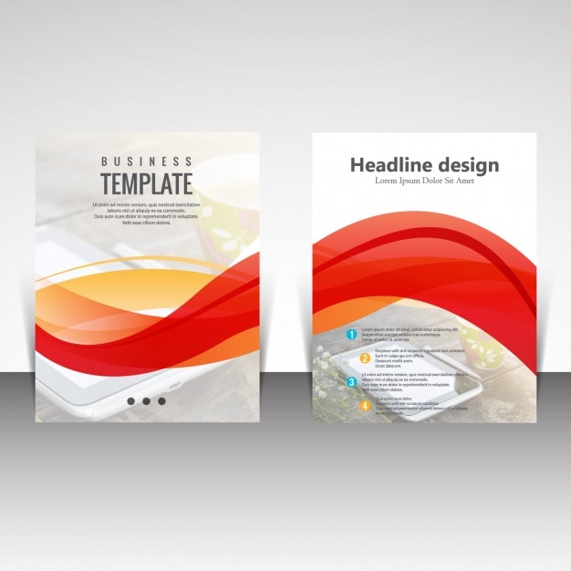 Brochure template design