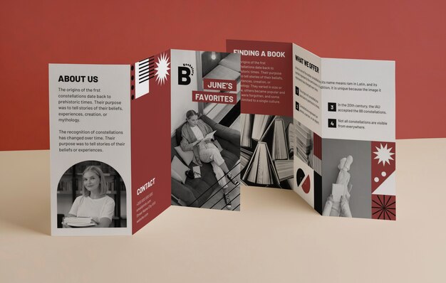 Brochure template design