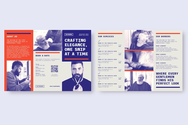 Brochure template design