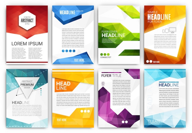 Brochure templates collection