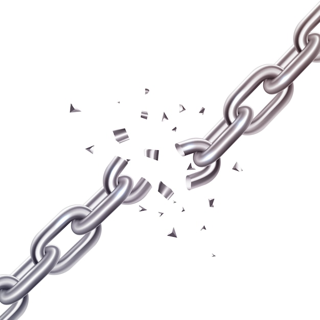 Broken Chain Illustration