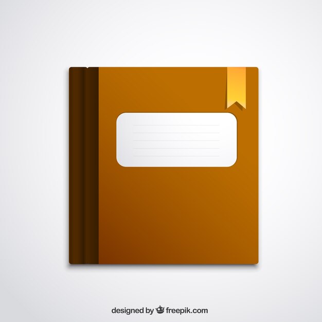 Brown notebook