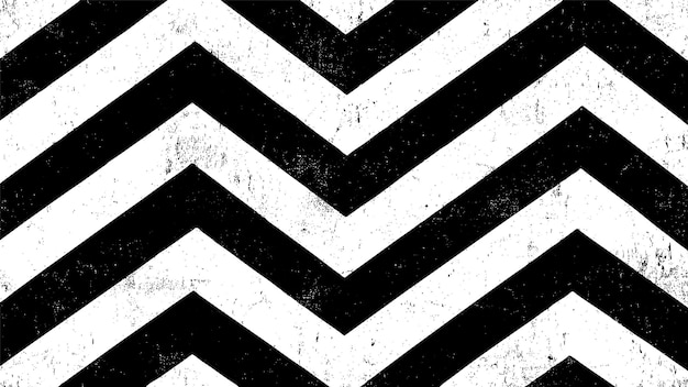 Free Vector brush paint geometric black and white pattern