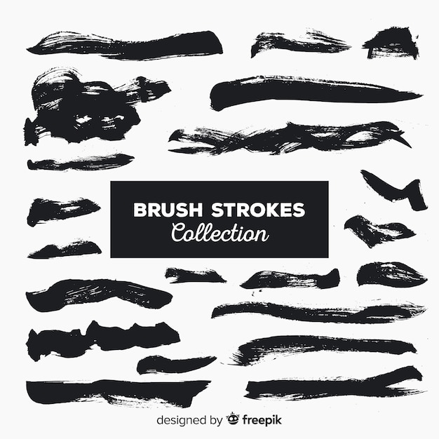 Brush stroke collection