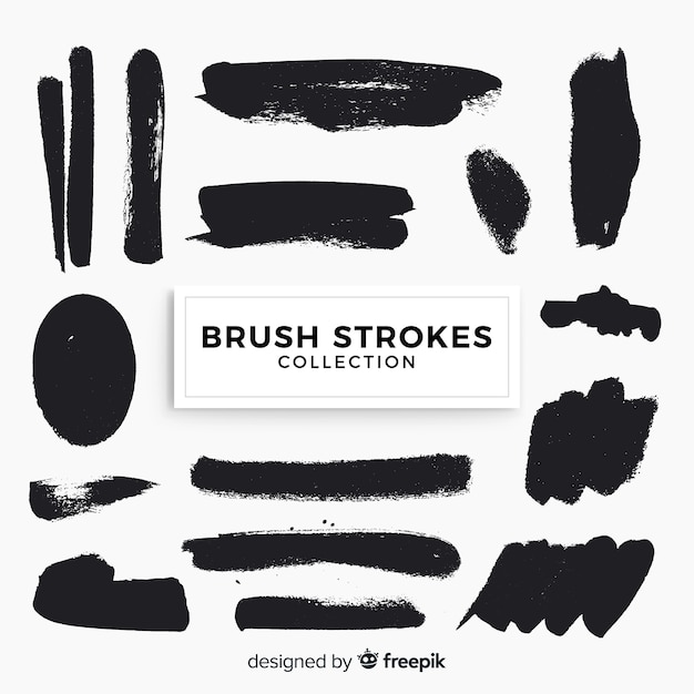 Brush strokes pack