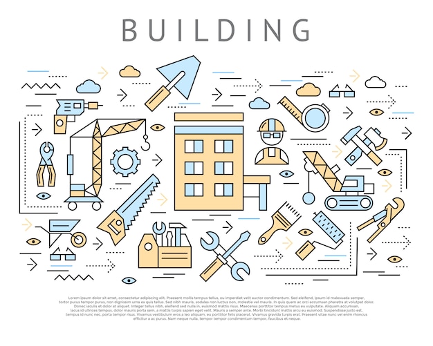 Building And Construction Concept