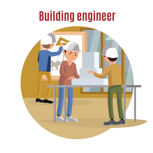 Building Engineering Concept