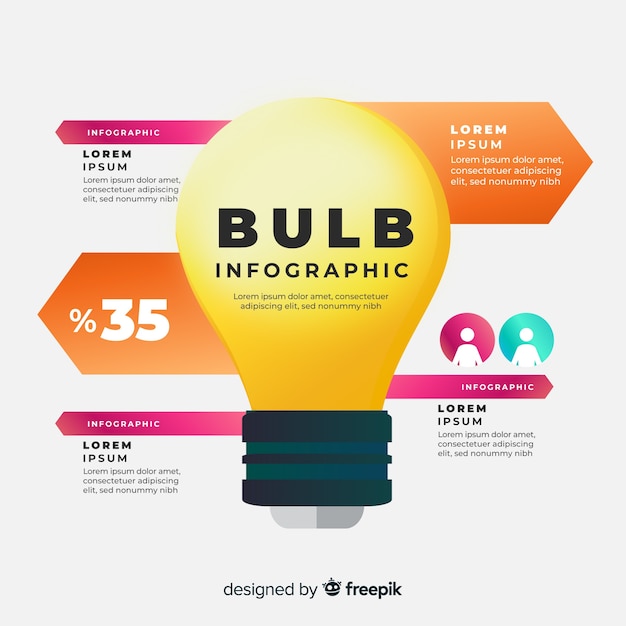 Bulb infographic