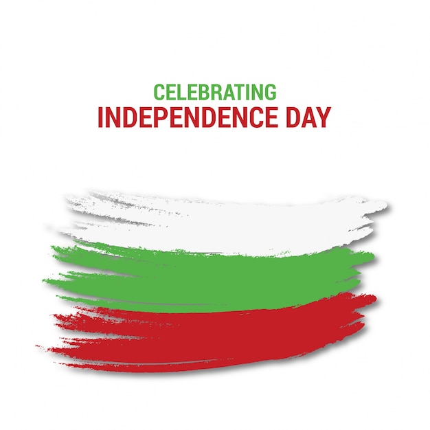 Bulgaria independence day design