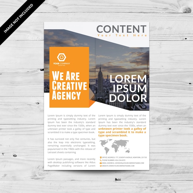 Business brochure template