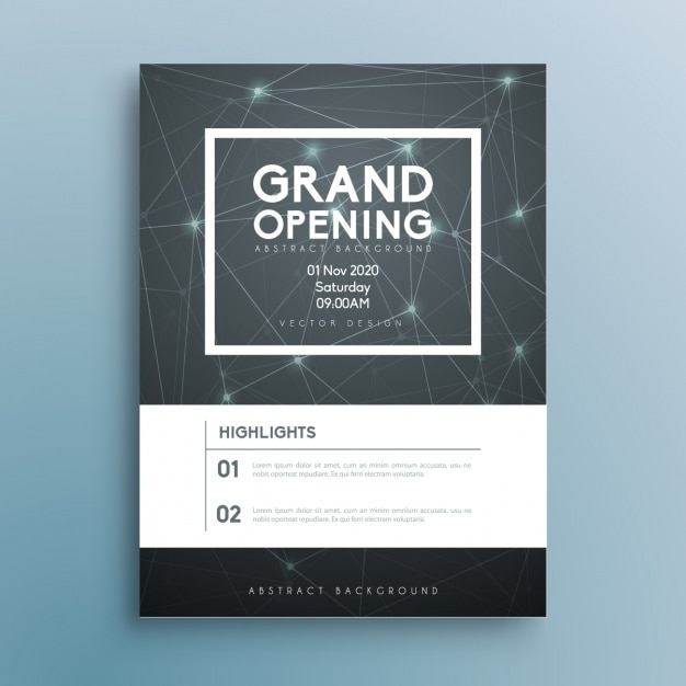 Business brochure template