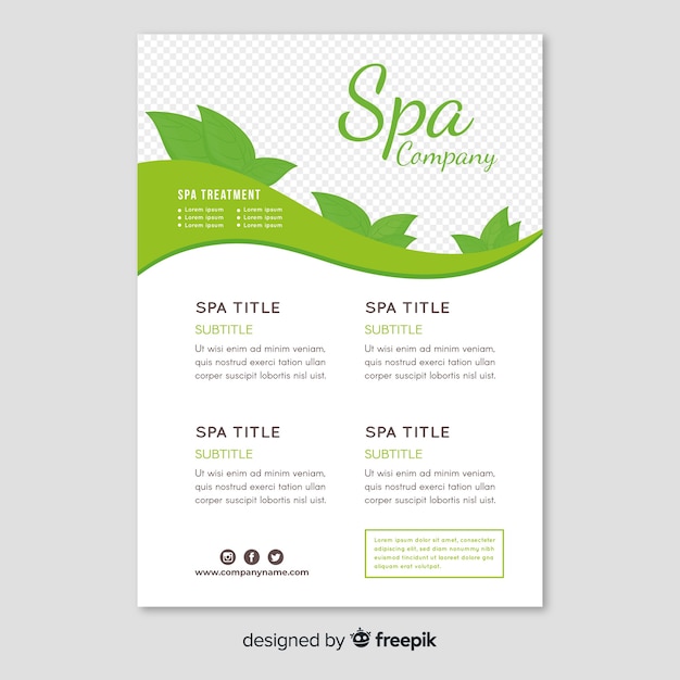 Business brochure template