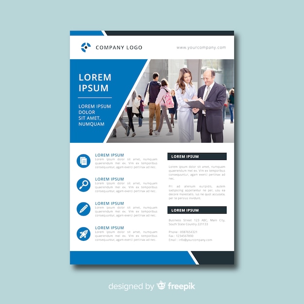 Business brochure template