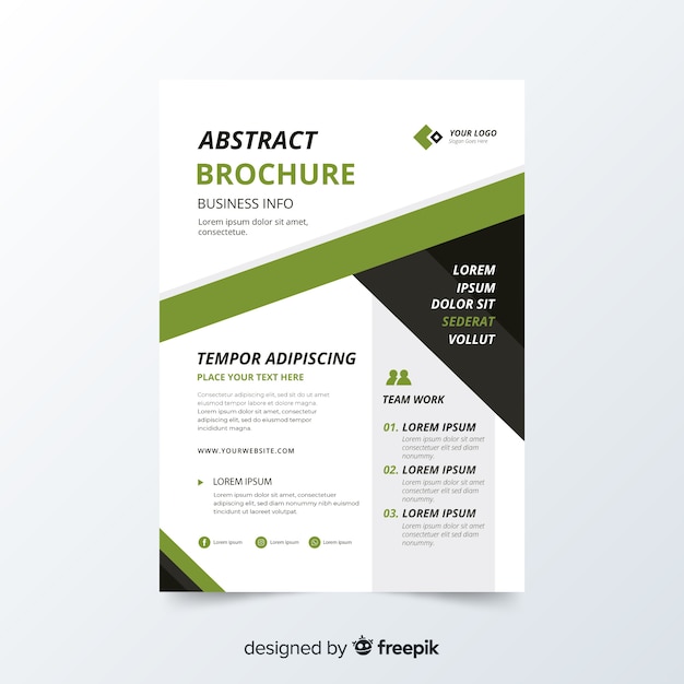 Business brochure template