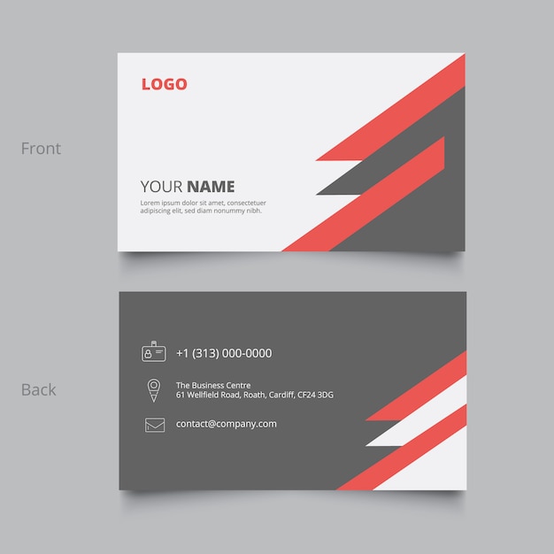 Business card design