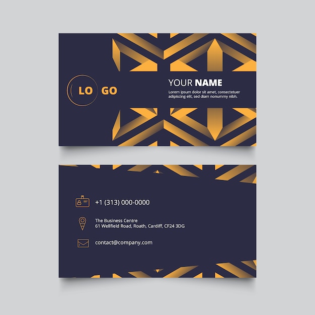 Business card design