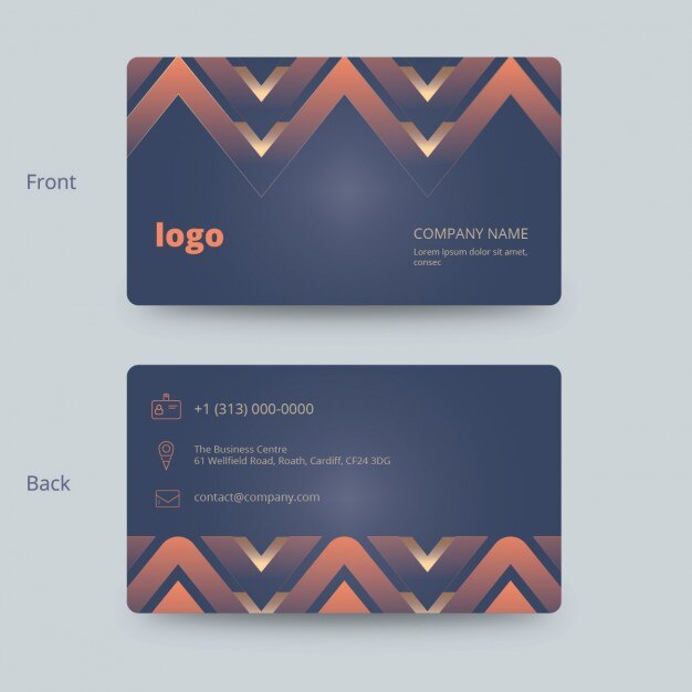 Business card design