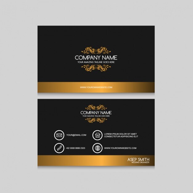 Business card design