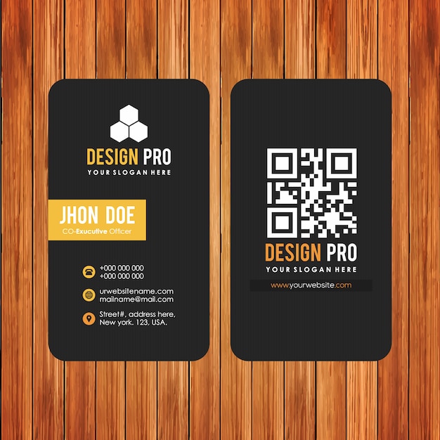 Business card design