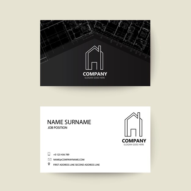 Business card design